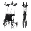 Rollator Topro Troja Walker2 mit Unterarmauflagen, silber