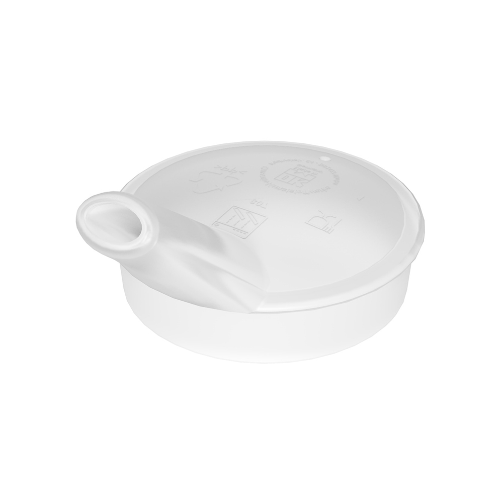 Schnabelaufsatz grosse Öffnung (ø 13 mm) transparent / M807 zu Becher Ornamin