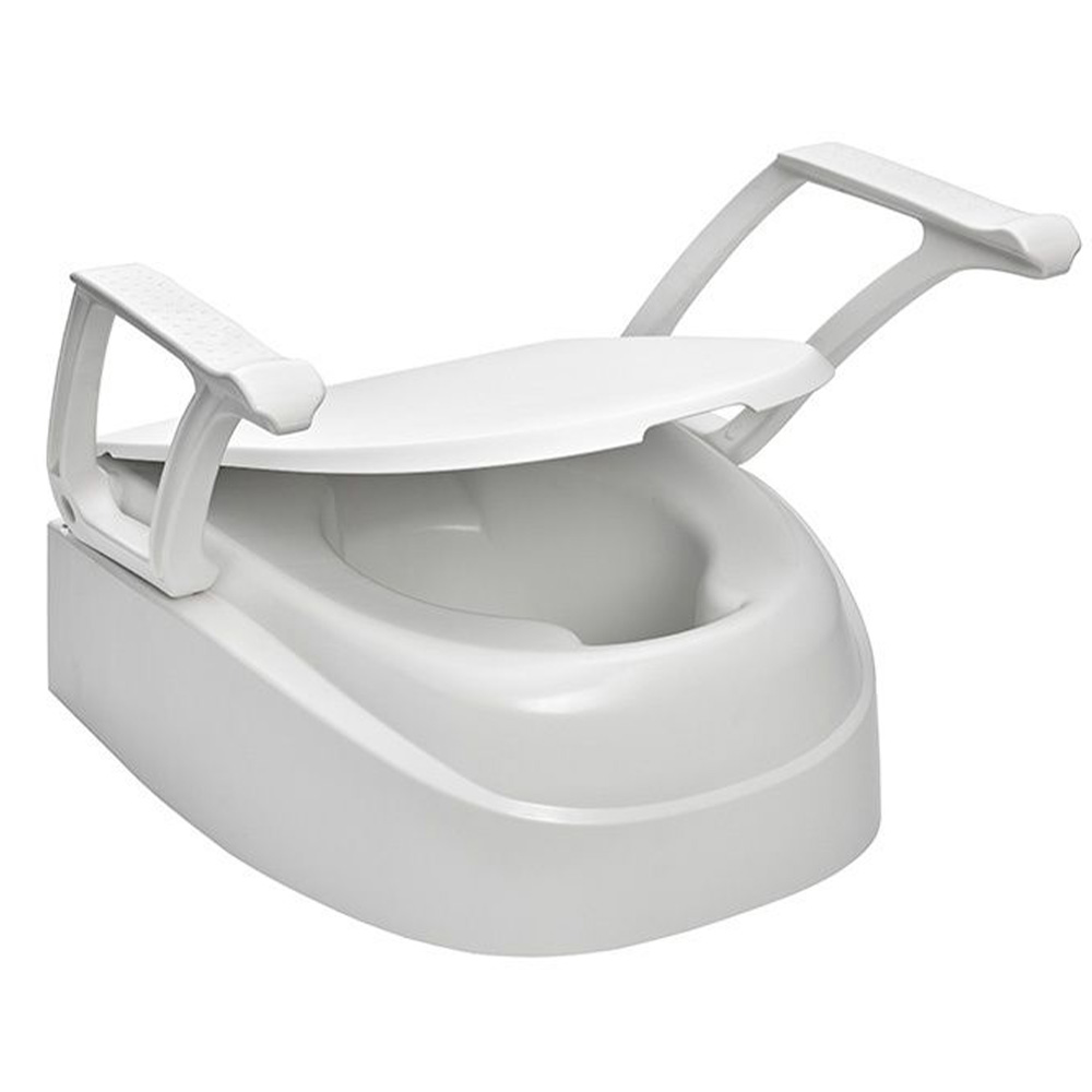 Toilettensitzerhöhung QuickTop mit Armlehnen