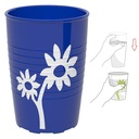 Becher mit Antirutsch-Trick Blume 250 ml / M830