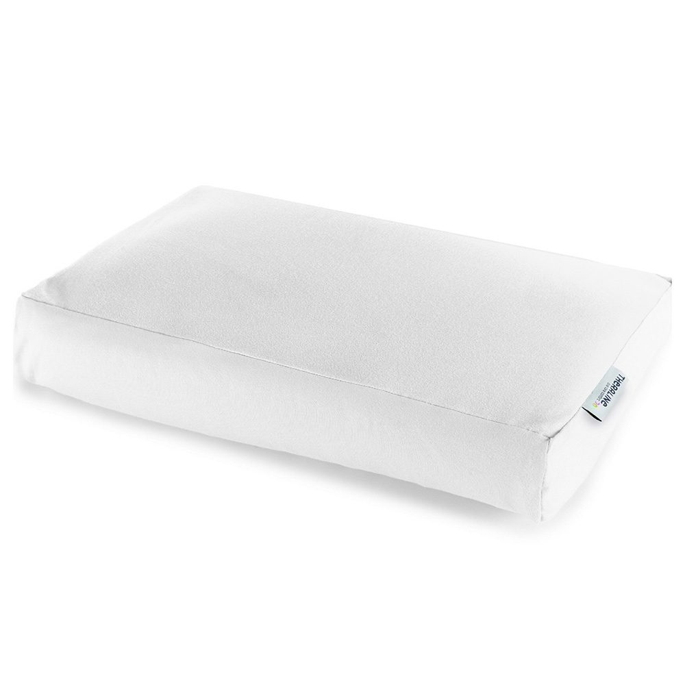 Kopfkissen PEARLfusion, Standard (12 cm) mit Bezug – Theraline