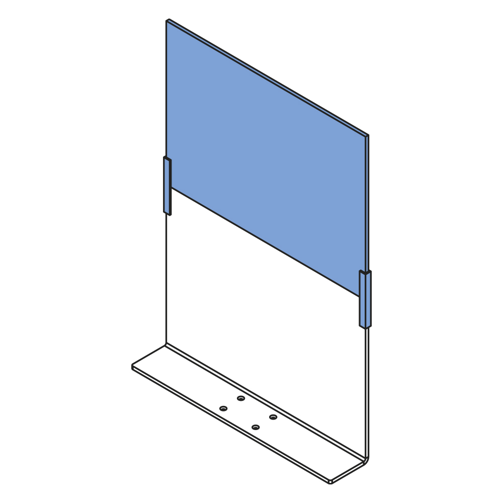 Leseplatte Verlängerung «Zeitungsplatte» – Ständer SIESTA