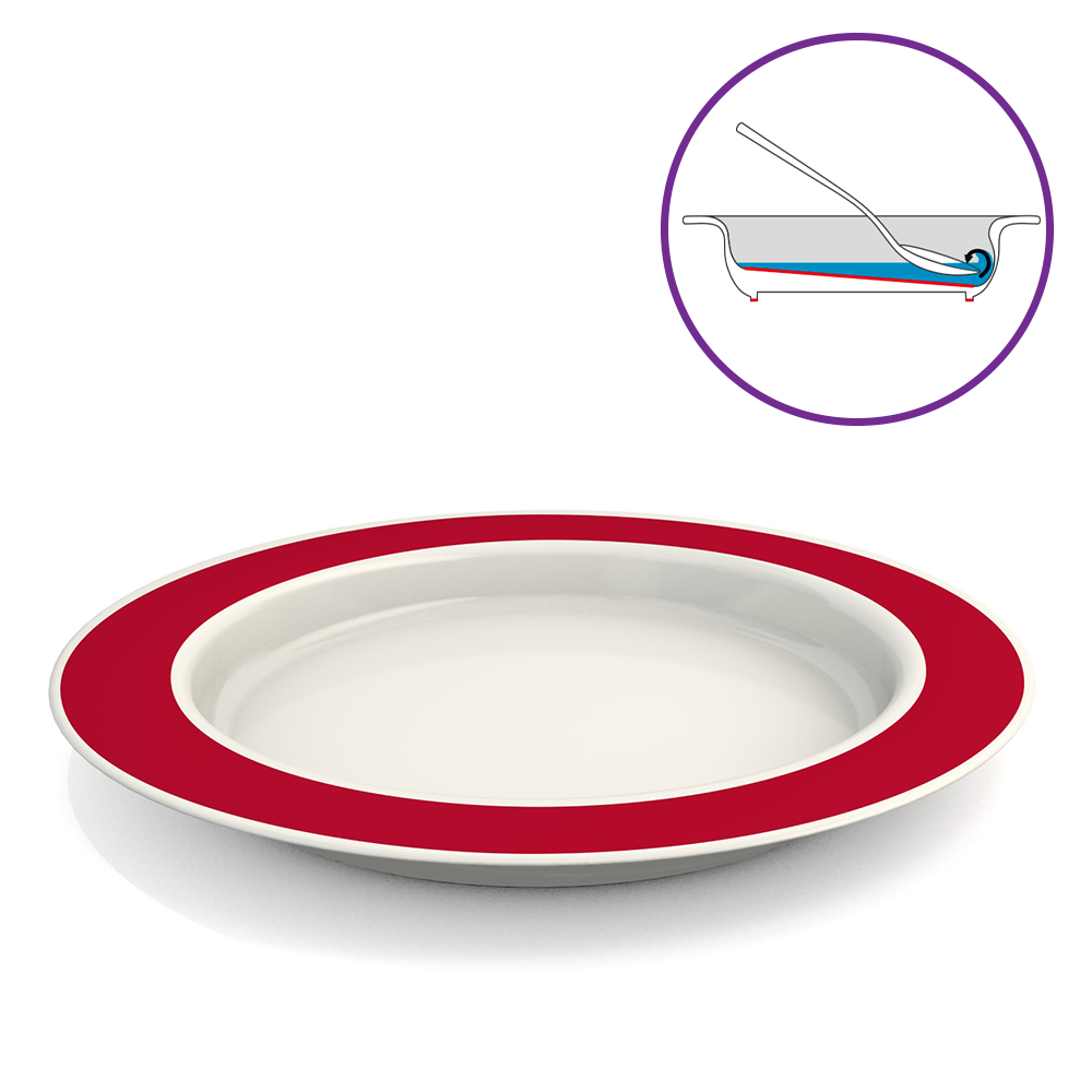 Teller mit Kipp-Trick Ø 27 cm / M921