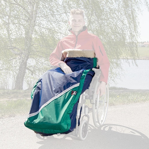 Rollstuhl-Schlupfsack Happy Colors