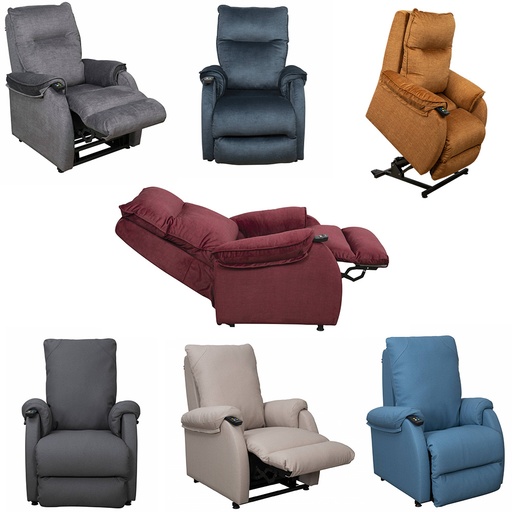Sessel Le Lux, mit Aufstehhilfe, 2-motorig – INNOV'SA