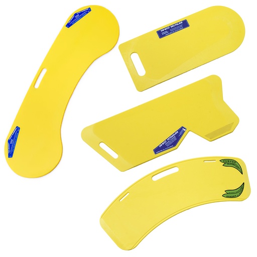 Rutschbrett aus Kunststoff