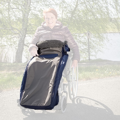 [84-06000] Rollstuhl-Schlupfsack Royal Exklusiv