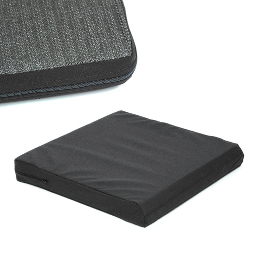Rollstuhlkissen aus PU-Schaum mit schwarzem Inkontinenzbezug