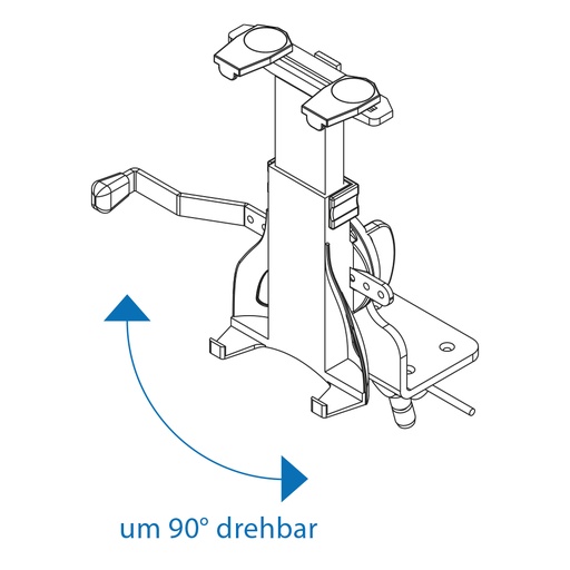 [17-51300] Tablet-PC-Halter zu Siesta Leseständer