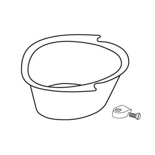 [24-09000] Spritzblende zu WC-Erhöhungen 10 cm – PRESSALIT