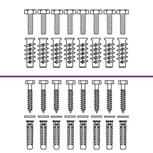 Wandbefestigungsmaterial – PRESSALIT