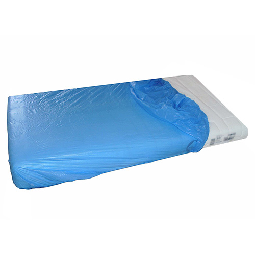 [80-05600] Matratzen-Protektor, blau, 90 x 210 x 20 cm