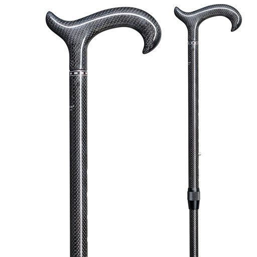 [85-22200] Gehstock EXKLUSIV CARBON-SCHLANK-DERBY