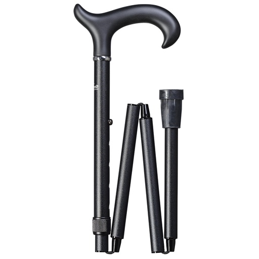 [85-31300] Faltstock Aluminium mit DERBY-Softgriff