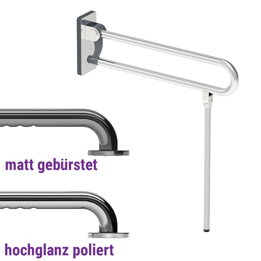 Stützklappgriff mit Stützbein IneoLine Plus – NOSAG