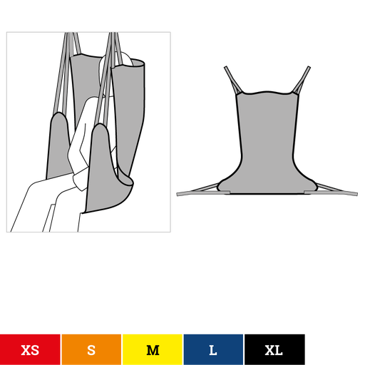 Gurt für Passivlifter COMFORT HIGH – Invacare