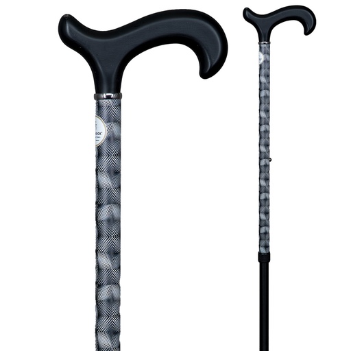 [85-20504] Gehstock Style-Derby ZICKZACK, stabil