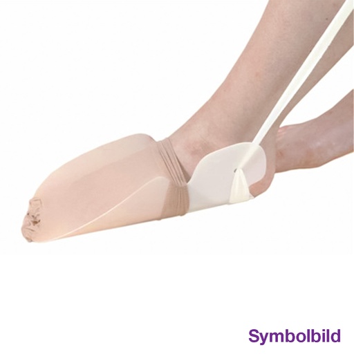 [84-50300] Strumpfanziehhilfe Kunststoff mit Kordel