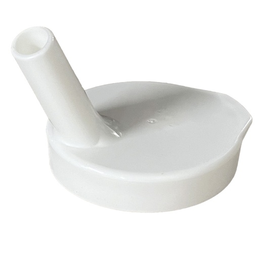 [82-11206] Deckel mit Schnabel zu Becher Ergonom – weiss