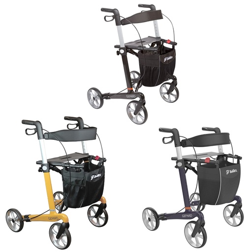 Rollator Carbon GEPARD, Sitzhöhe 62 cm – Mobilex